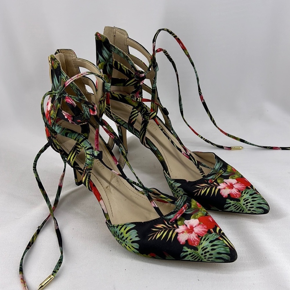 Marc Fisher floral Printed Heels